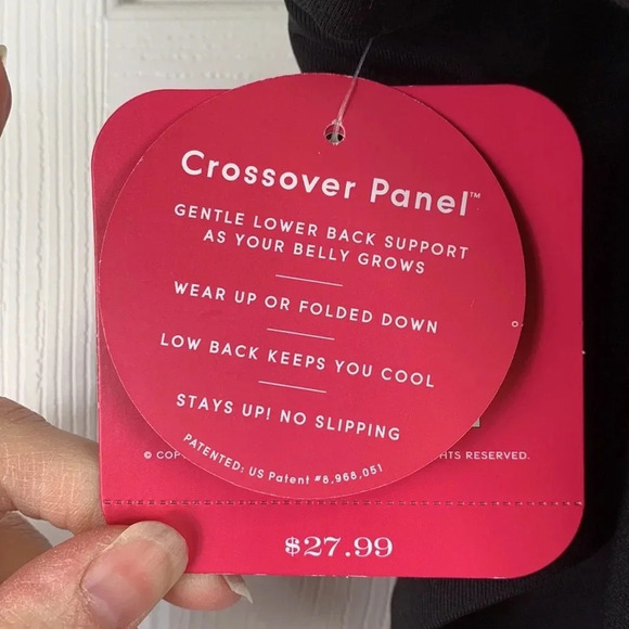 NWT Isabel maternity black jeans sz xl - Picture 4 of 6